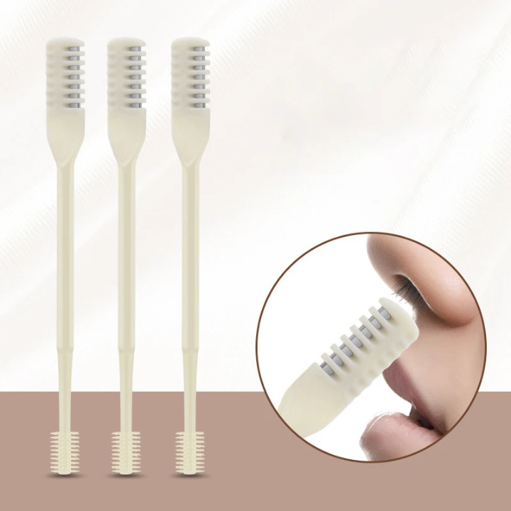 6 PCS Manual Nose Hair Trimmer Set – Washable Nose Hair Clippers