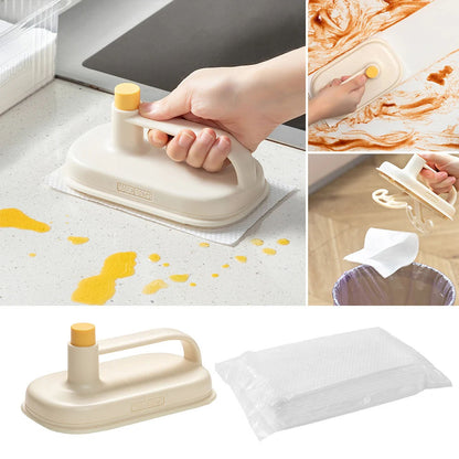 Magic Cleaning Brush with 50 Disposable Wipes
