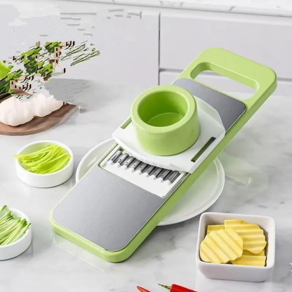 5-in-1 Stainless Steel Vegetable & Fruit Slicer