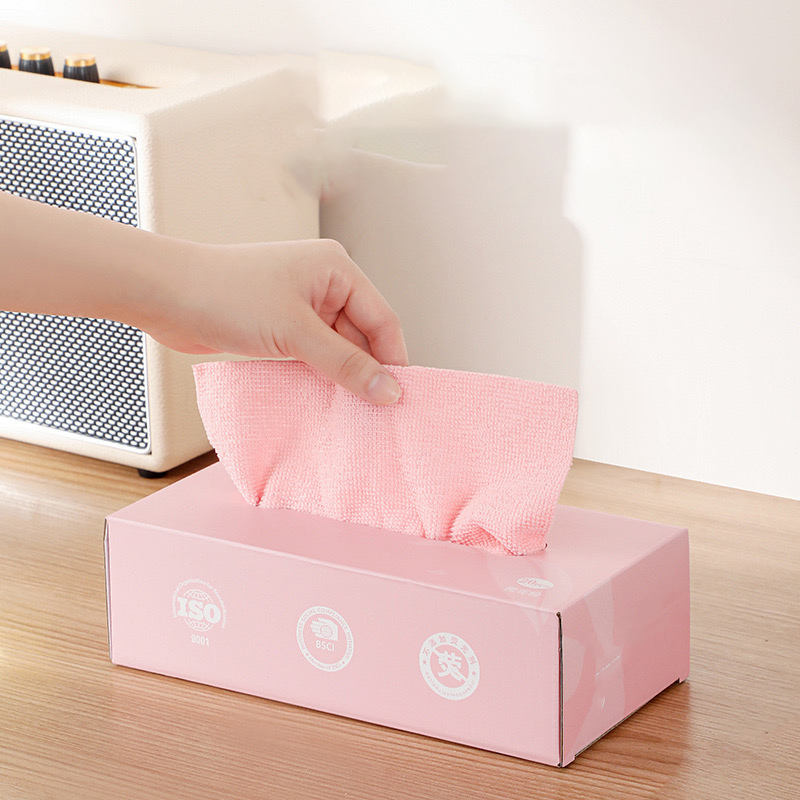 Pirani Gadgets Microfiber Tissue Box – Reusable Cleaning Wipes