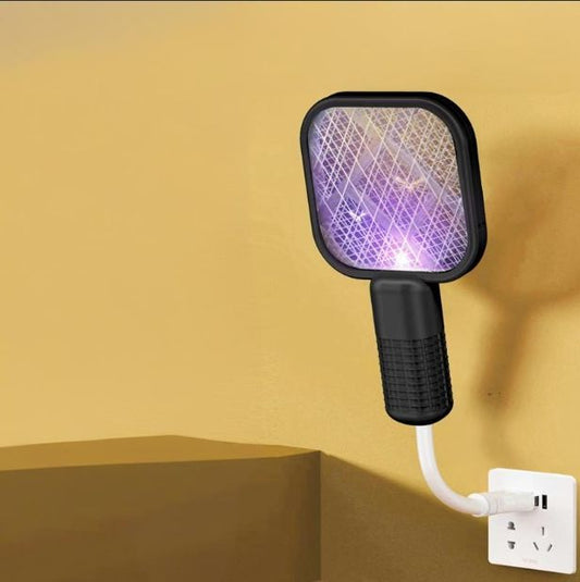 Plug & Play USB Mosquito Killer with Purple Light – Silent Insect Trap Lamp