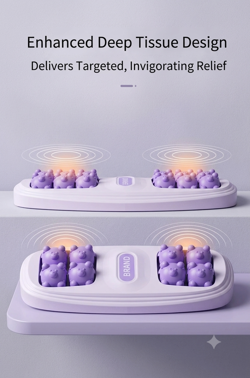 👣 Premium Foot Roller Massager – Relaxation & Pain Relief Tool