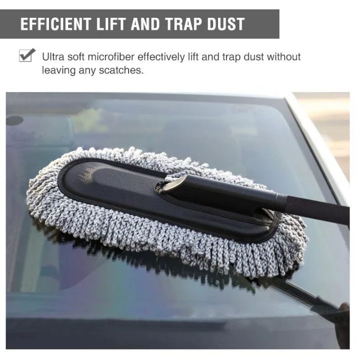 Microfiber Car Duster – Fast, Safe & Scratch-Free Cleaning
