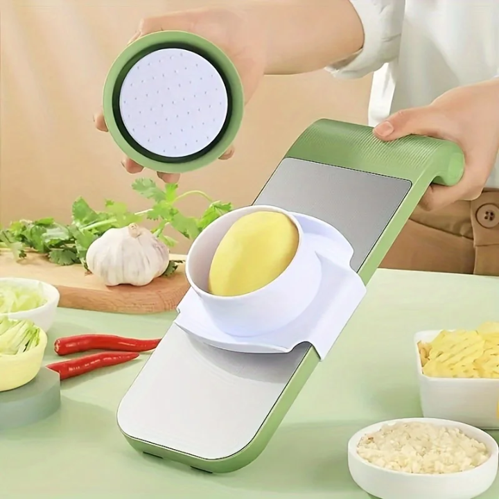 5-in-1 Stainless Steel Vegetable & Fruit Slicer
