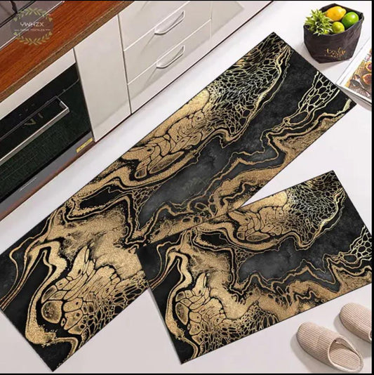 Anti-Slip Water Absorbent Runner & Mat Set