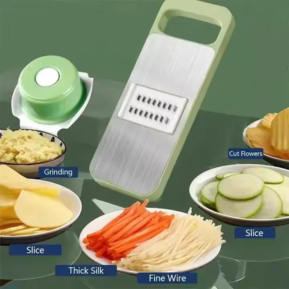 5-in-1 Stainless Steel Vegetable & Fruit Slicer