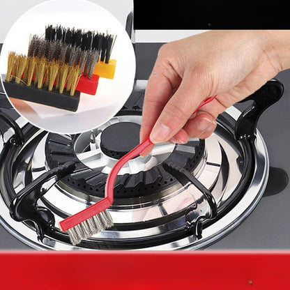 3-in-1 Heavy Duty Wire Cleaning Brush Set (Steel, Brass & Nylon)