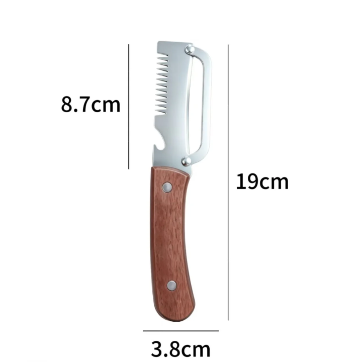 3-in-1 Peeler Knife – Multifunctional Vegetable & Fruit Peeler
