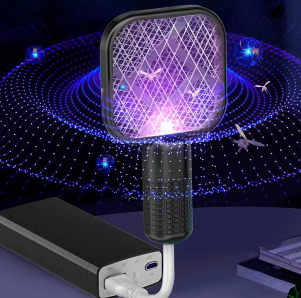 Plug & Play USB Mosquito Killer with Purple Light – Silent Insect Trap Lamp