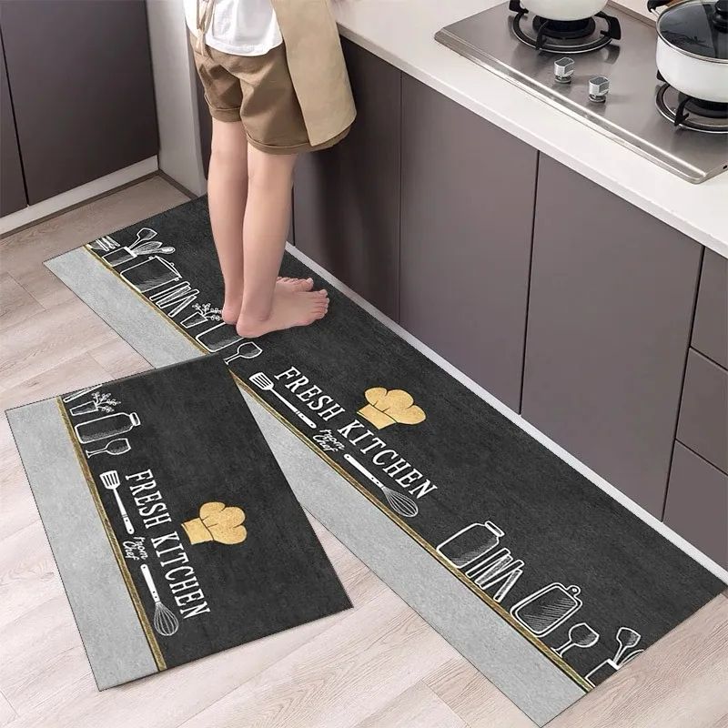 Anti-Slip Water Absorbent Runner & Mat Set