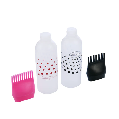 Hair Oil Bottle with Comb Applicator